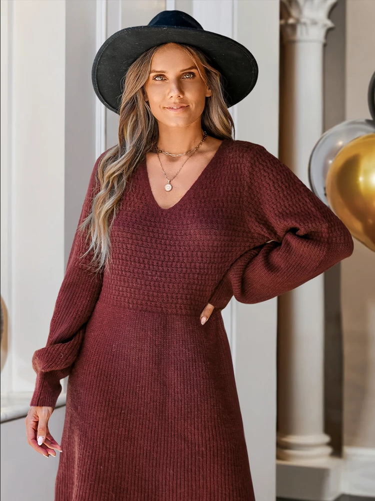 Women's Casual Sweater Dress